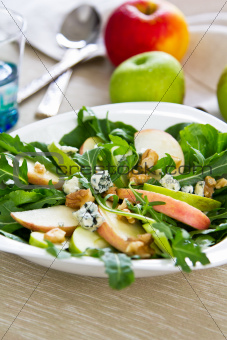 Apple and Blue cheese salad