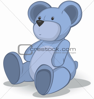 Blue Teddy bear