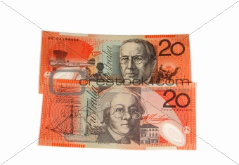 $20 notes