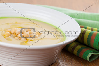 Chickpeas soup