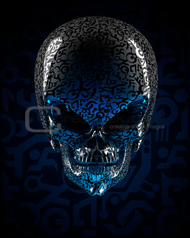 Alien skull