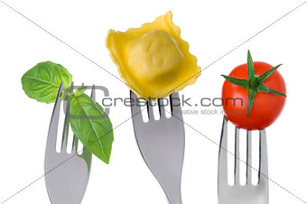 pasta tomato and basil