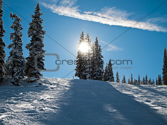 Colorado Ski Slope