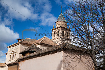 St Mary Church in Granada