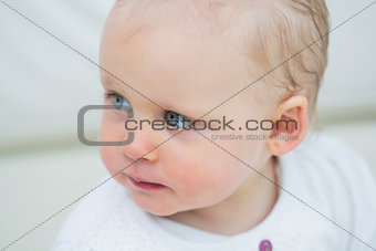 Close up of baby head