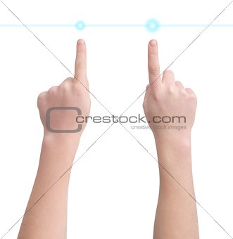 Indicatory fingers
