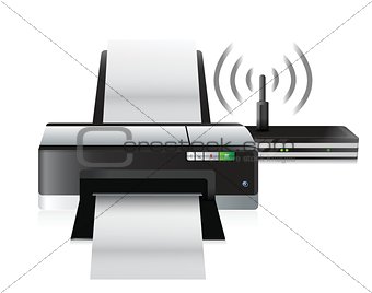 printer and router connection