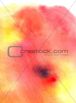 beautiful shades of red with an abstract watercolor background