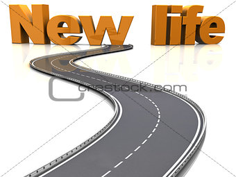 road to new life
