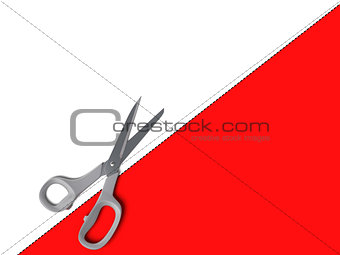 Dotted Line with Scissors Coupon