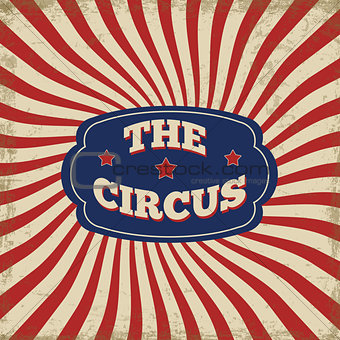 Vintage circus background