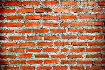 Red Bricks Wall