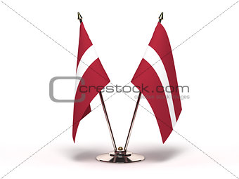 Miniature Flag of Latvia