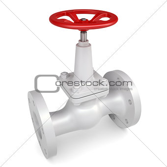 White valve