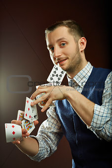 Magic with playing cards