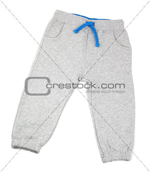 Children gray pants