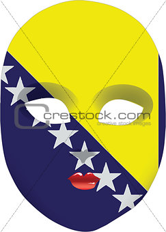 Bosnia and Herzegovina mask