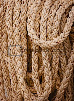 Heavy nautical linen rope