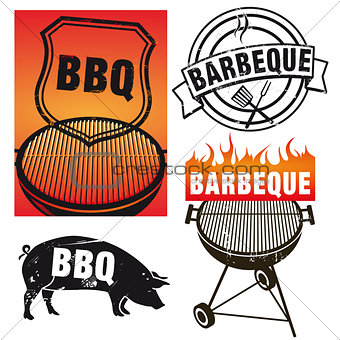 sign barbecue grill