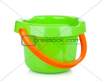Baby beach sand bucket