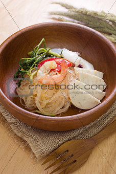 Vermicelli Salad for diet 