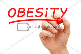 Obesity Red Marker
