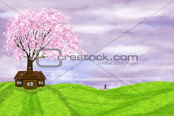 Spring illustration