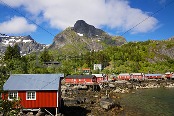 Fishing huts on Lofoten