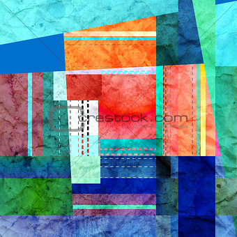 abstract colorful geometric texture