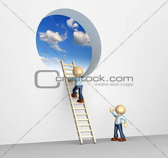 The ladder to sky