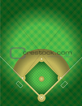 Vector Baseball Field