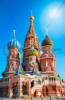 St.Basil's Cathedral in Moscow