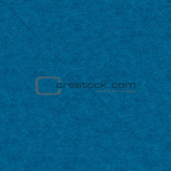 Seamless Tileable Texture of Blue Leather Surface.