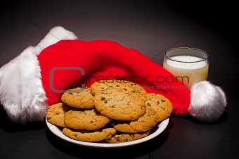 Santa's Milk And Cookies