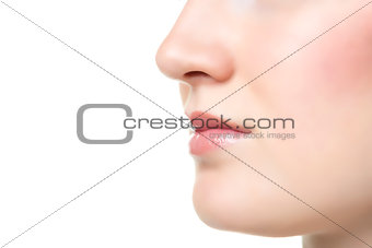 lips of woman