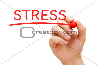 Stress Red Marker