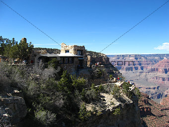 Lookout Studio on the Grand Canyon South Rim