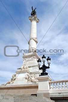 Monuments des Girondins in Bordeaux, France