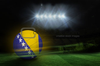 Football in bosnia and herzegovina colours