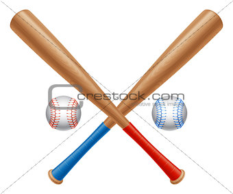Baseball items.
