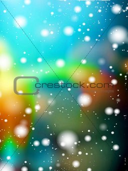 Decorative background with a bubbles