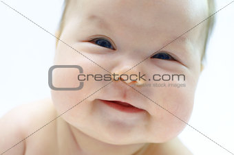 newborn baby cute smiling