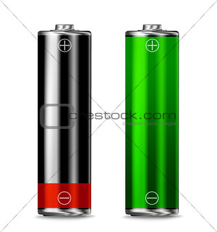 Low battery - full battery