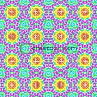 Seamless geometric pattern in a gentle colors
