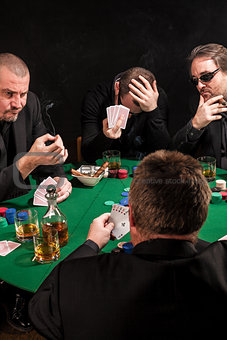 Unlucky poker players