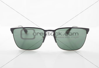 Classic sunglasses isolated on white background