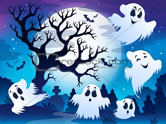 Spooky tree theme image 5