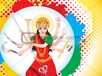 abstract navratri background