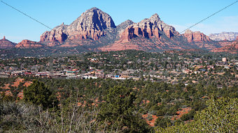 Wilderness of Rocky Mountain in Arizona, USA