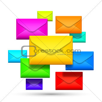 Color envelopes.